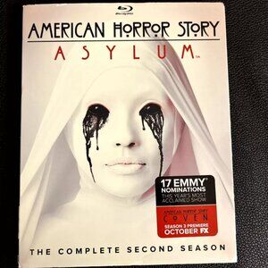 American Horror Story Asylum Blu-ray Disc, 2013, 3-Disc Set Season 2